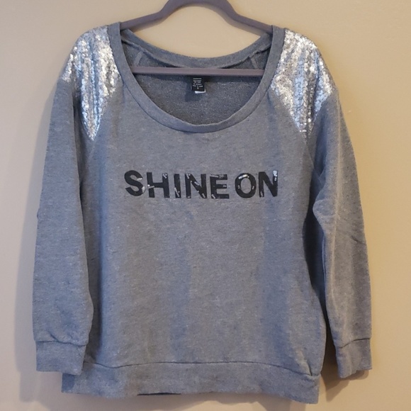 Torrid Sequined Sweatshirt - Picture 1 of 6